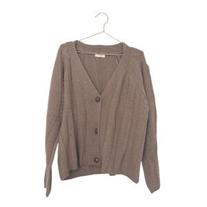 Easel relaxed fit chunky cardigan size medium